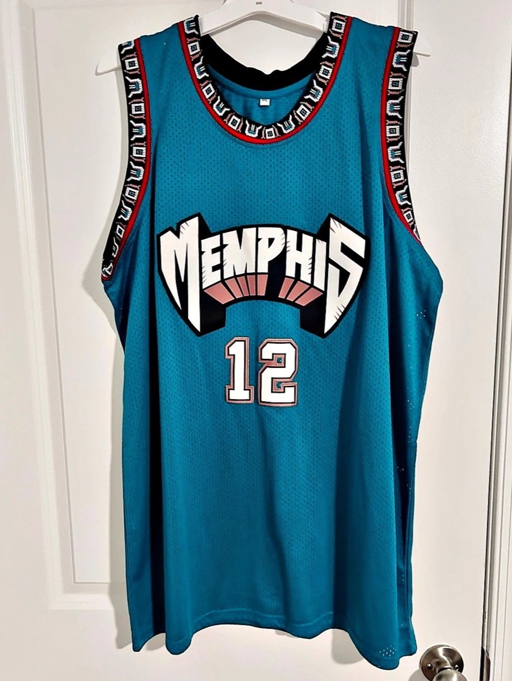 Ja Morant #12 Memphis Grizzlies jersey Memphis Grizzlies Jersey Blue XXL Like